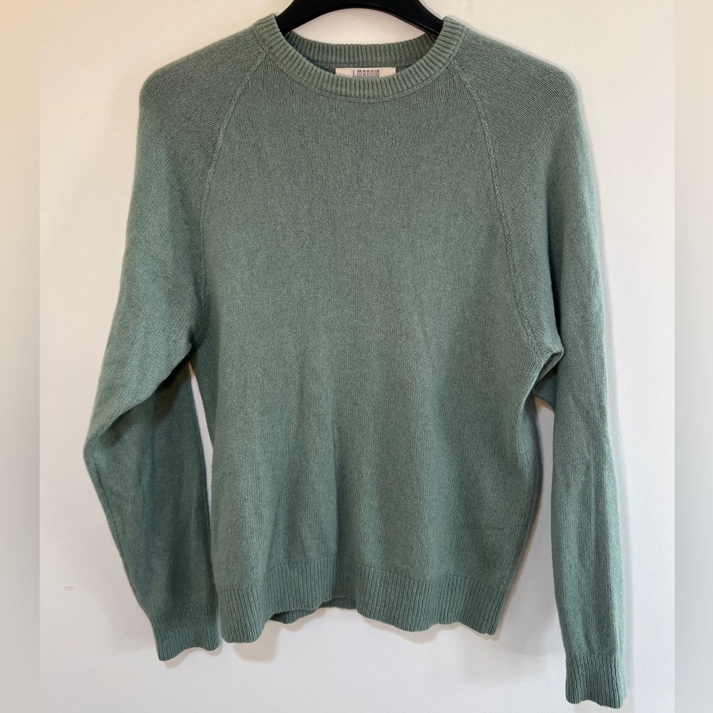 Men's Green Cashmere Sweater. Vintage